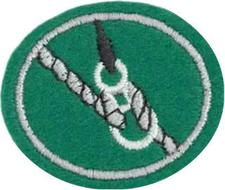 Abseiling patch