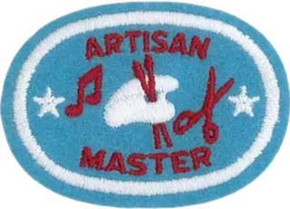 Artisan Master Award patch