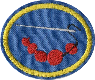 Beadwork patch