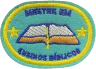 Biblical Teachings Master Award patch