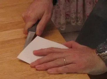 Bookbinding cut folds