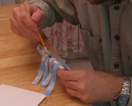 Bookbinding glue spine