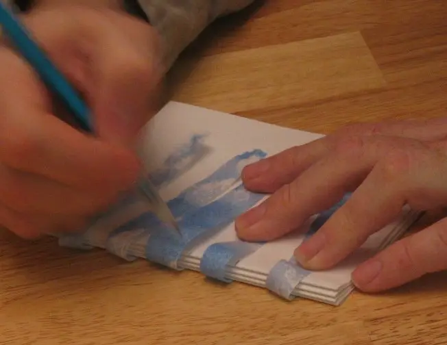 Bookbinding mark signatures