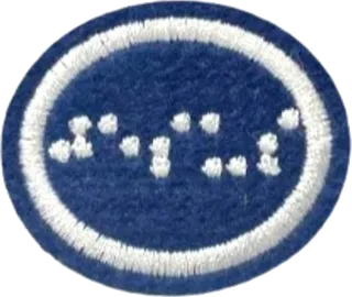 Braille patch