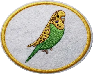 Budgerigars patch