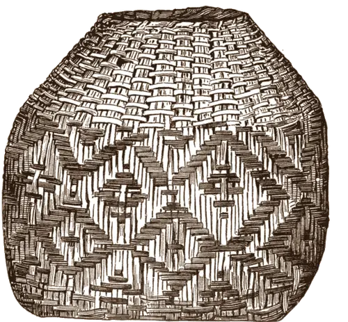 Cherokeetwilledbasketofcane