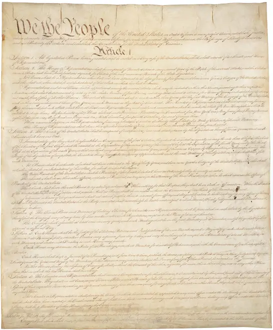 Constitution of the United States - DPLA - 9ca804144bd5965e992ae3528bc3c6a3 (page 1)