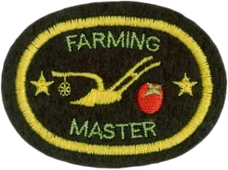 Farming Master Award patch