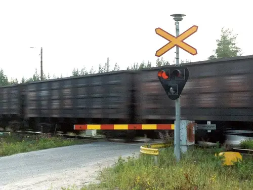 Finnish level crossing activated