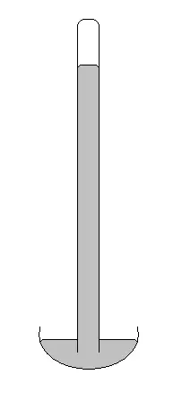 Hg barometer