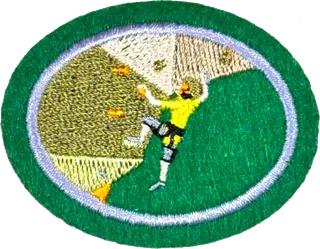 Indoor Rock Climbing patch