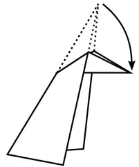 Inside reverse fold