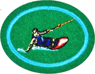 Kneeboarding patch