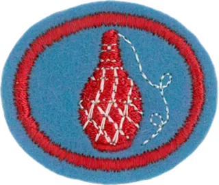 Macramé patch