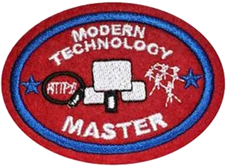 Modern Technology Master Award patch