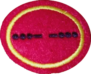 Morse Code patch