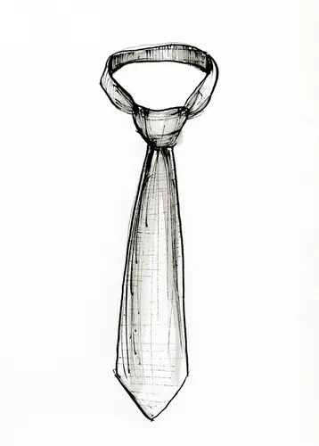 Necktie (drawing)