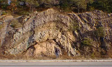 NJ Route 23 anticline