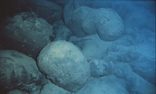 Nur05018-Pillow lavas off Hawaii