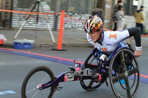 NYC Marathon wheelchair