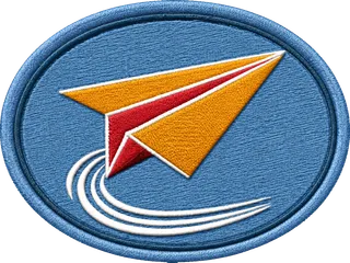Paper Aeroplane patch