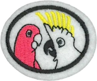 Parrots and Cockatoos patch