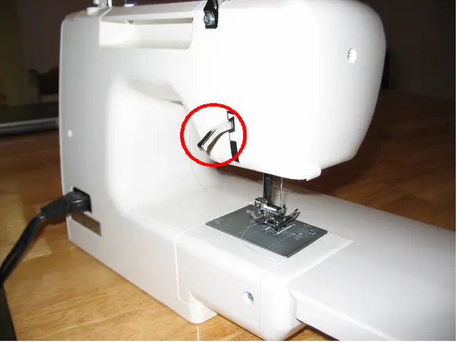 Presser foot lifter