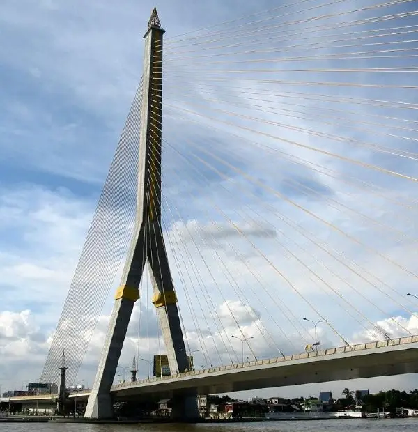 Rama VIII Bridge, Thailand-edit