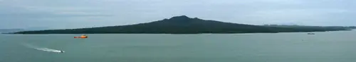 Rangitoto island from north head