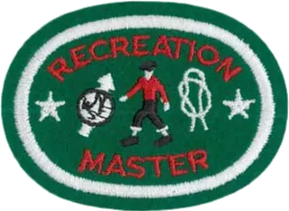 Recreation Master Award patch