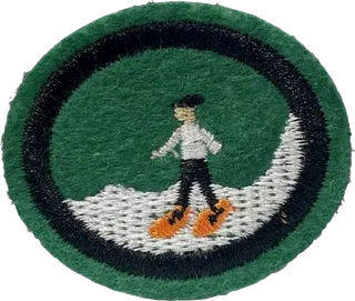 Snowshoeing patch