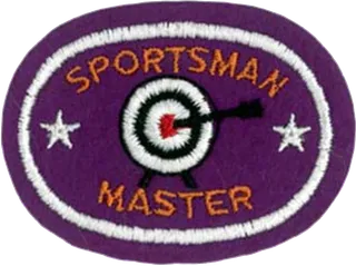 Sportsman Master Award patch