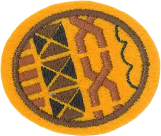 Tapa Cloth patch