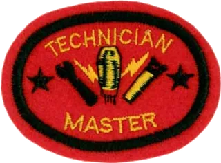 Technician Master Award patch
