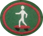 Old Skateboarding patch
