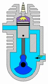 Two-cycle engine