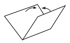 a. Valley fold