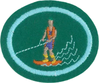 Wakeboarding patch