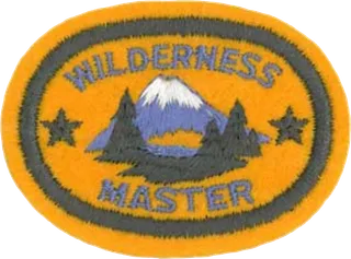 Wilderness Master Award patch
