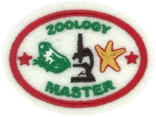 Zoology Master Award patch